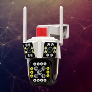 O-KAM-3033 6MP 3 Lens WIFI PTZ Camera